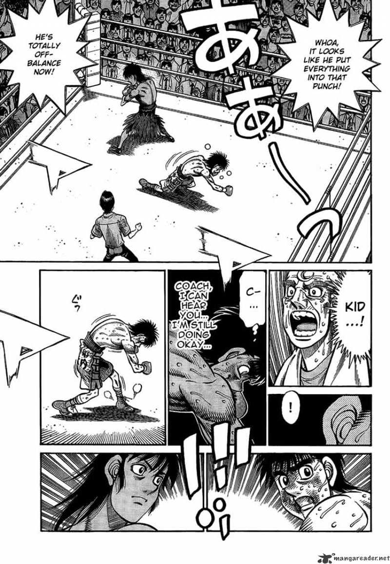 Hajime no Ippo: Fighting Spirit, Chapter 877 image 11